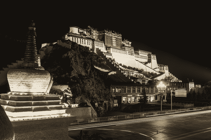 20140505 Potala Palace at night